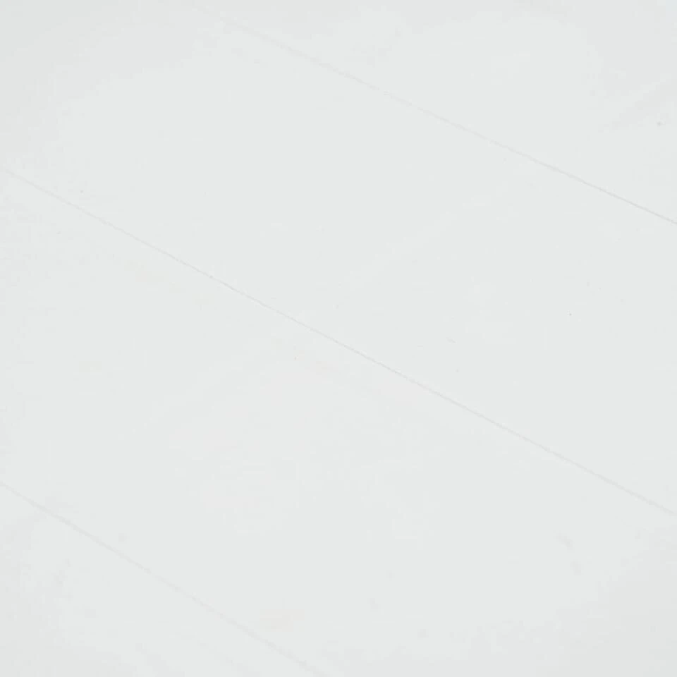 VidaXL Tuintafel 150x90x72 Cm Rattan-look Kunststof Wit 5 VidaXL Tuintafel 150x90x72 Cm Rattan-look Kunststof Wit - Afbeelding 3