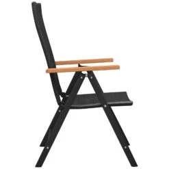 VidaXL Tuinstoelen Stapelbaar 2 St Poly Rattan Zwart 9 VidaXL Tuinstoelen Stapelbaar 2 St Poly Rattan Zwart -VIDAXL Verkoop 1000006231 0103