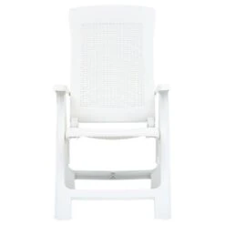 VidaXL Tuinstoelen 2 St Verstelbaar Kunststof Wit 8 VidaXL Tuinstoelen 2 St Verstelbaar Kunststof Wit -VIDAXL Verkoop 1000006296 0102