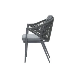 Garden Impressions Kyra Tuinstoel Mystic Grijs - 2 Stuks -VIDAXL Verkoop 1000009445 0103