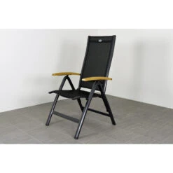 Hartman Roma Verstelbare Tuinstoel - Teak Armleuning -VIDAXL Verkoop 1000031711 0102