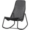 WOOOD Schommelstoel Buiten Tom - Rattan - Zwart - 97x51x95 -VIDAXL Verkoop 1000033983