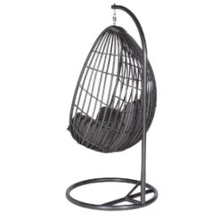 Garden Impressions Panama Hangstoel Ei - Donker Grijs 8 Garden Impressions Panama Hangstoel Ei - Donker Grijs -VIDAXL Verkoop 1000035642 0103