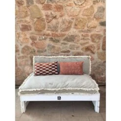 2L Home & Garden Palletbank Whitewash - Wit 9 2L Home & Garden Palletbank Whitewash - Wit -VIDAXL Verkoop 1000038531 0103