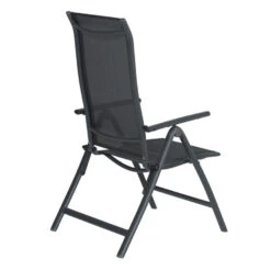 Garden Impressions Santos Verstelbare Tuinstoel - Donker Grijs -VIDAXL Verkoop 1000040802 0104