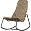 WOOOD Schommelstoel Buiten Tom - Rattan - Naturel - 97x51x95 -VIDAXL Verkoop 1000041308
