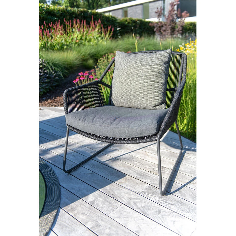 4 Seasons Accor Loungestoel - Antraciet 4 4 Seasons Accor Loungestoel - Antraciet - Afbeelding 2