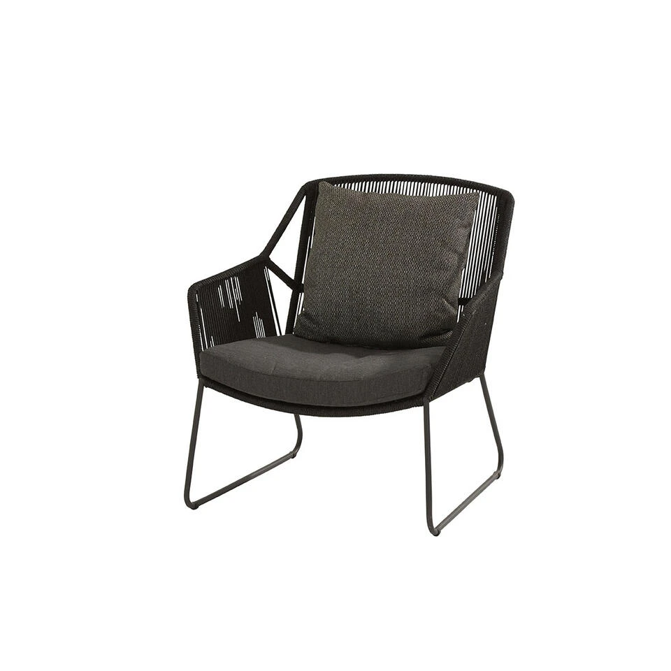 4 Seasons Accor Loungestoel - Antraciet 3 4 Seasons Accor Loungestoel - Antraciet