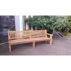 VDG Teakhouten Tuinbank Patrick XL - 250 Cm -VIDAXL Verkoop 1000045386 0102