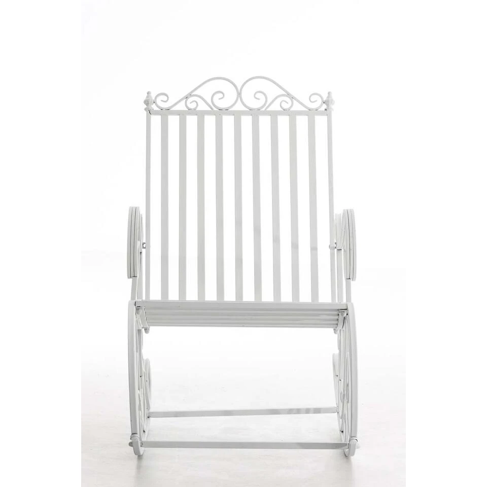 Clp Schommelstoel Smilla Wit 4 Clp Schommelstoel Smilla Wit - Afbeelding 2