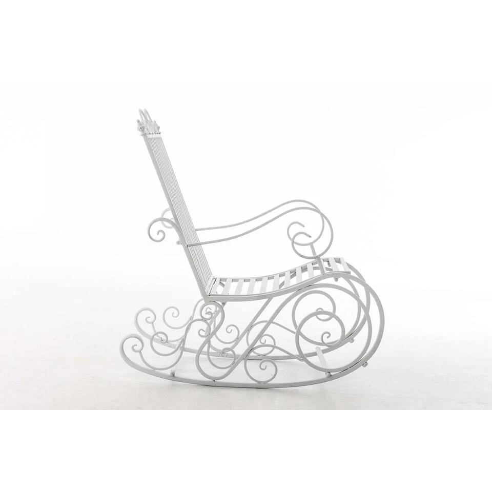 Clp Schommelstoel Smilla Wit 5 Clp Schommelstoel Smilla Wit - Afbeelding 3