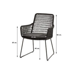 Taste Athena Dining Tuinstoel -VIDAXL Verkoop 1000048043 0101