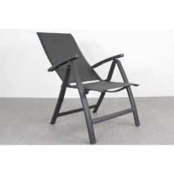 VDG Corsica Verstelbare Tuinstoel - Antraciet -VIDAXL Verkoop 1000048048 0103