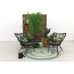 VDG Jasmine Loungestoelen Set - Black -VIDAXL Verkoop 1000048698 0102