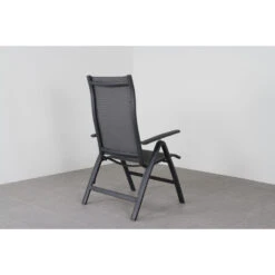 Suns New Castle Verstelbare Tuinstoel - Antraciet 9 Suns New Castle Verstelbare Tuinstoel - Antraciet -VIDAXL Verkoop 1000048819 0103