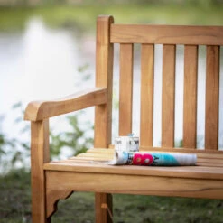 Giga Meubel - Tuinbank Teakhout - 120x60x91cm - Java -VIDAXL Verkoop 1000049440 0103