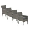 Garden Impressions Jerba Tuinstoel Grijs - 4 Stuks 1 Garden Impressions Jerba Tuinstoel Grijs - 4 Stuks -VIDAXL Verkoop 1000052360