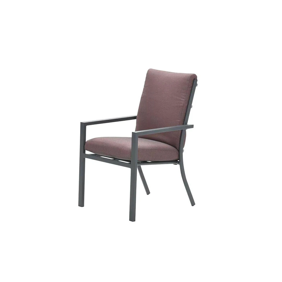 Sergio Dining Tuinstoel Carbon Black/Copper 3 Sergio Dining Tuinstoel Carbon Black/Copper