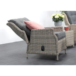 Garden Impressions Santa Rosa Relax Tuinstoel+voetenbank Vintage 7 Garden Impressions Santa Rosa Relax Tuinstoel+voetenbank Vintage -VIDAXL Verkoop 1000054029 0102