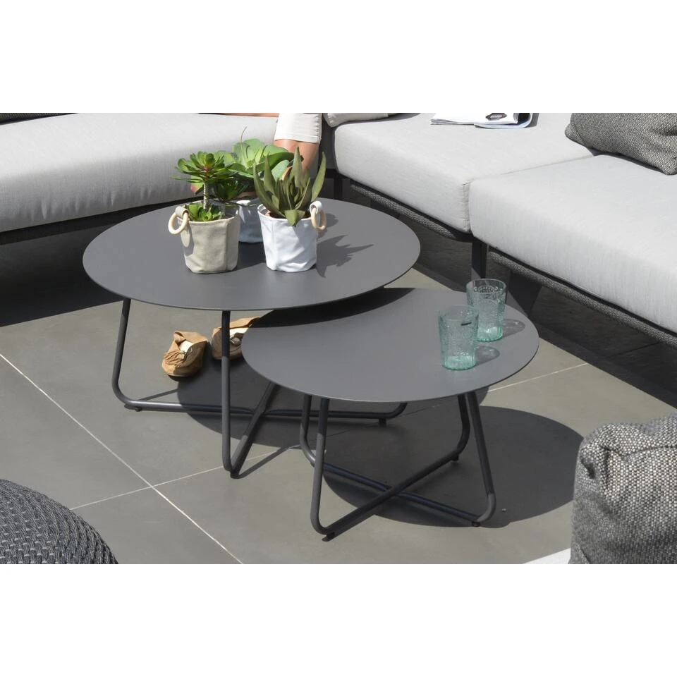 4-Seasons Outdoor Dali Koffietafel - Ø 58,5 Cm H 35 Cm 4 4-Seasons Outdoor Dali Koffietafel - Ø 58,5 Cm H 35 Cm - Afbeelding 2