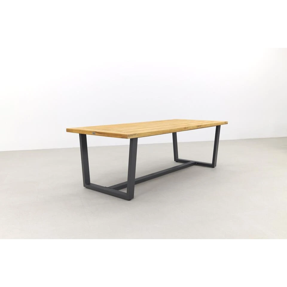 Exotan Murano Teakhouten Tuintafel - 240x100 Cm 5 Exotan Murano Teakhouten Tuintafel - 240x100 Cm - Afbeelding 3