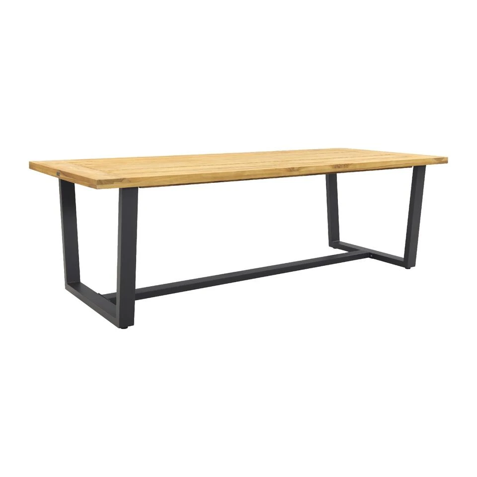 Exotan Murano Teakhouten Tuintafel - 240x100 Cm 3 Exotan Murano Teakhouten Tuintafel - 240x100 Cm