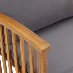 VidaXL Tuinstoelen 2 St Met Kussens Massief Acaciahout -VIDAXL Verkoop 1000056533 0105