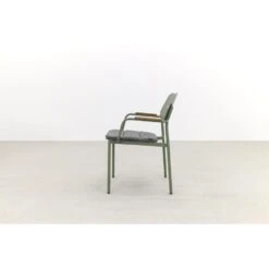GreenChair Courage Dining Chair - Teak Armleuning - Green -VIDAXL Verkoop 1000058437 0103