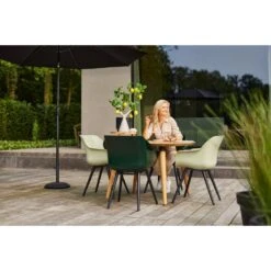 Hartman Sophie Studio Dining Armstoel - Night Green - Set Van 2 -VIDAXL Verkoop 1000072087 0102