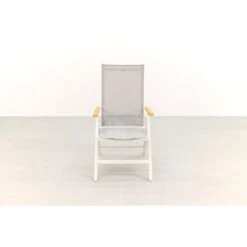 Hartman Napoli Verstelbare Tuinstoel - Teak Armleuning - Wit 8 Hartman Napoli Verstelbare Tuinstoel - Teak Armleuning - Wit -VIDAXL Verkoop 1000074462 0102