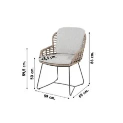 4SO Lugano Dining Stoel - Pure (1 St.) 7 4SO Lugano Dining Stoel - Pure (1 St.) -VIDAXL Verkoop 1000076431 0101