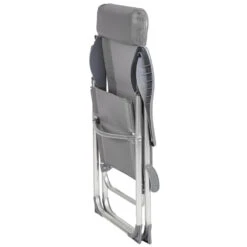 Tectake - Kampeerstoelen - Campingstoel - Tuinstoel - Set Van 4 - Grijs -VIDAXL Verkoop 1000078034 0103