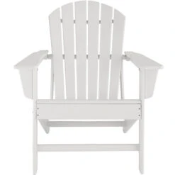 Tectake - 2 Tuinstoelen Janis Met Tafel - Houtlook - Wit -VIDAXL Verkoop 1000078042 0102