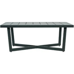 Loungetafel Mai Tai - Aluminium - Grijs -VIDAXL Verkoop 1000088278 0102