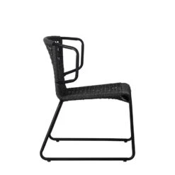 Tuinstoel Dora Touw Antraciet - 61x57x77 Cm - Touw - Grijs -VIDAXL Verkoop 1000092415 0103