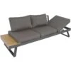 Arezzo Loungebank Polywood - Hout - Bruin -VIDAXL Verkoop 1000093876