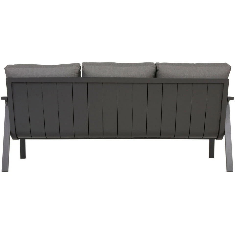 Loungebank Mai Tai - Stof - Grijs 6 Loungebank Mai Tai - Stof - Grijs - Afbeelding 4