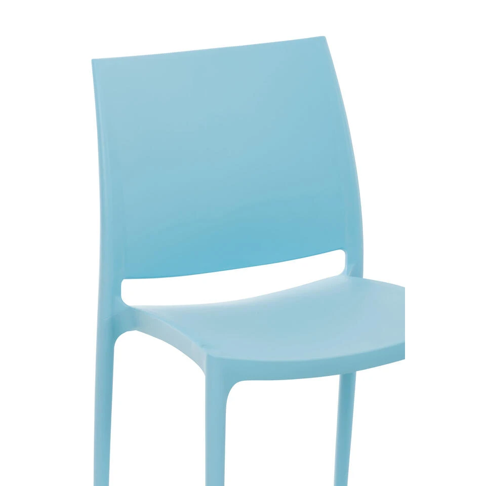 CLP Tuinstoel Maya Blauw 6 CLP Tuinstoel Maya Blauw - Afbeelding 4