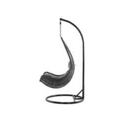 Beliani Hangstoel ATRI - Zwart Pe Rotan -VIDAXL Verkoop 1293314011 0103