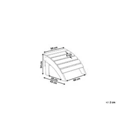 Beliani Voetenbankje ADIRONDACK - Rood Kunsthout -VIDAXL Verkoop 1cb65d89849d4e14a3c2ea8858ffd361 1