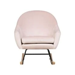 Beliani Schommelstoel OXIE - Roze Fluweel 8 Beliani Schommelstoel OXIE - Roze Fluweel -VIDAXL Verkoop 376caf227ccd42cf9e32c7a5e2ecd94e