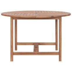 VidaXL Tuintafel Ø110x75 Cm Massief Teakhout -VIDAXL Verkoop 45b3e1f2430a47c5bdeb1b538b4b9a5f