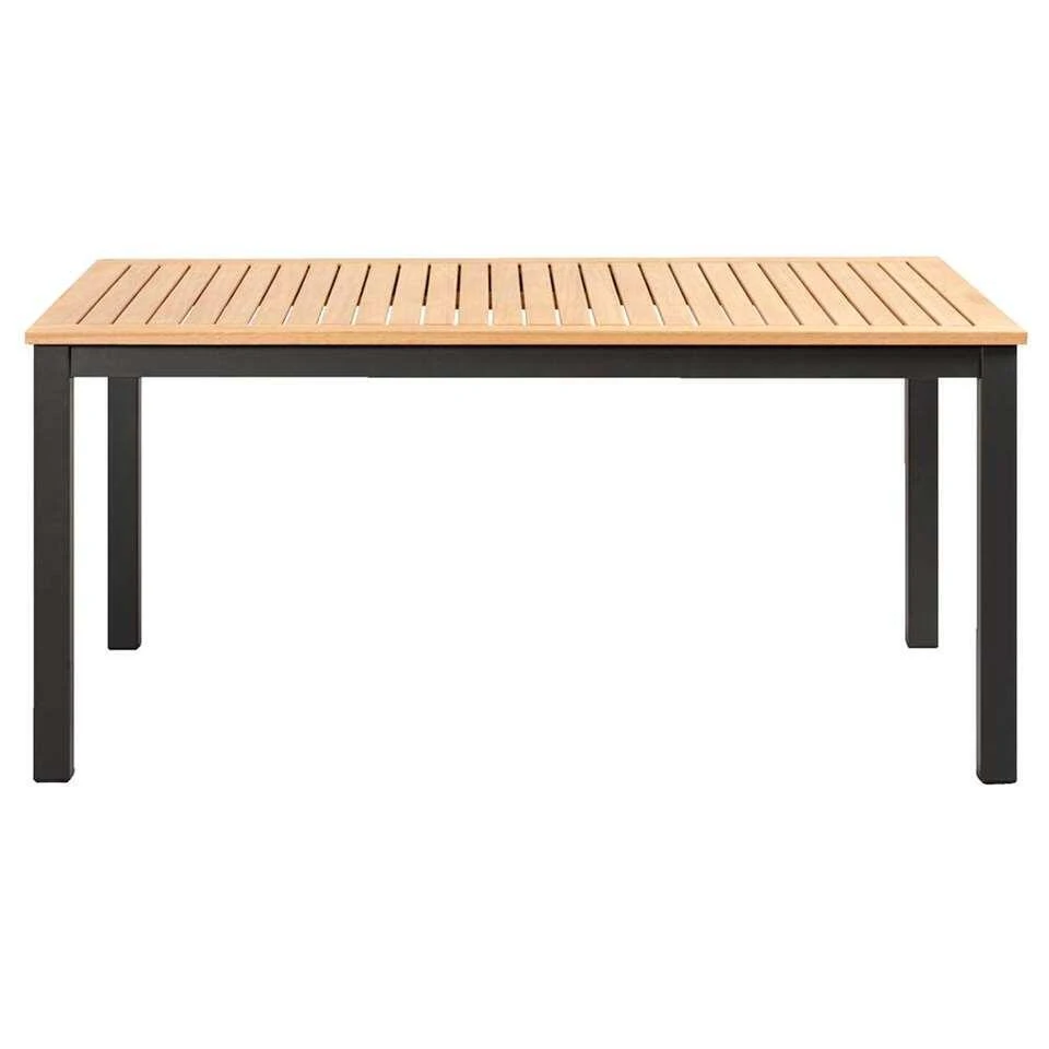 Le Sud Dining Loungetafel Ardeche - Naturel/zwart - 140x65x80 Cm 4 Le Sud Dining Loungetafel Ardeche - Naturel/zwart - 140x65x80 Cm - Afbeelding 2