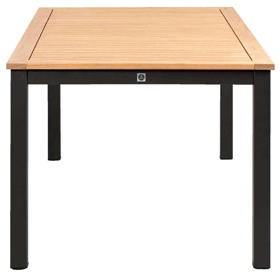 Le Sud Dining Loungetafel Ardeche - Naturel/zwart - 140x65x80 Cm 5 Le Sud Dining Loungetafel Ardeche - Naturel/zwart - 140x65x80 Cm - Afbeelding 3