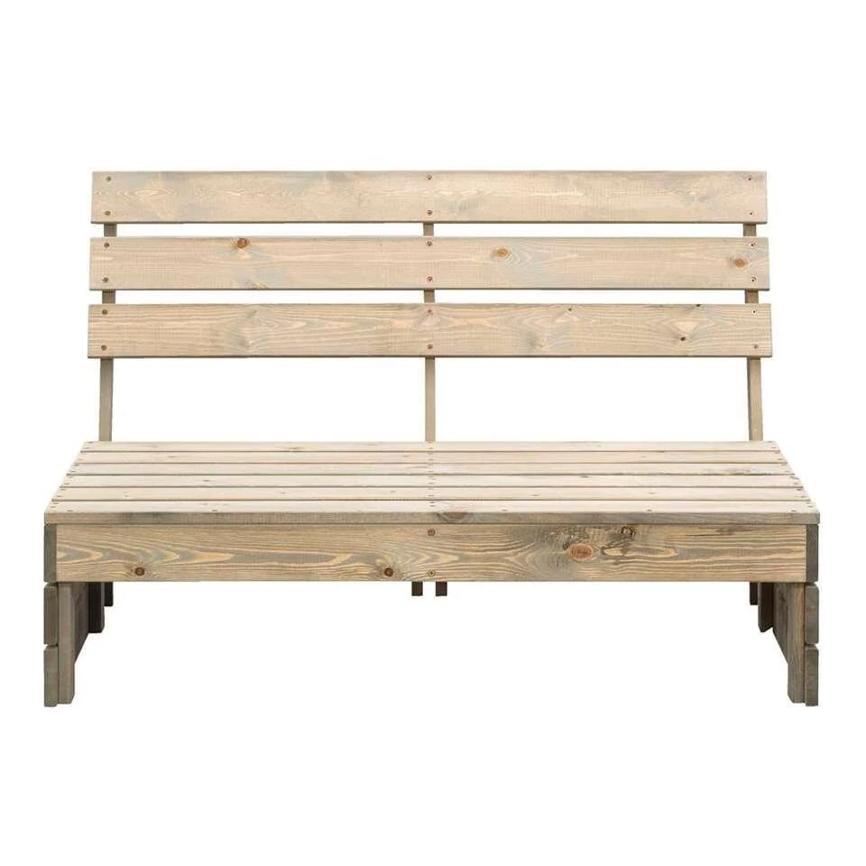 Palletbank Lucca Modulair - Greywash - 120x93,5x76,5 Cm 4 Palletbank Lucca Modulair - Greywash - 120x93,5x76,5 Cm - Afbeelding 2