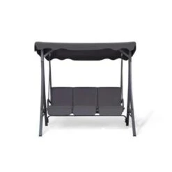 Beliani Schommelbank GARBO - Grijs Polyester -VIDAXL Verkoop 5febb92c9d444f0c82d8d2f70c931353