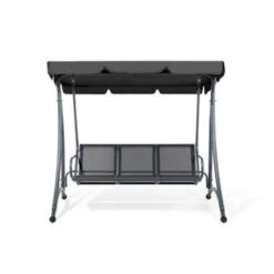 Beliani Schommelbank BOGART - Zwart Mesh -VIDAXL Verkoop 6e735f3942be48868b781dd86579332d