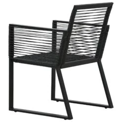VidaXL Tuinstoelen 2 St PVC-rattan Zwart Overig -VIDAXL Verkoop 9a0e9f31061f4aff9ca2b6ad51362acc