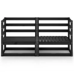 VidaXL Tuinbank 2-zits Massief Grenenhout Zwart 8 VidaXL Tuinbank 2-zits Massief Grenenhout Zwart -VIDAXL Verkoop ae31b37973bd4edd9e069311e837fc1c