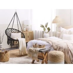 Beliani Hangstoel GABELLA - Zwart Katoen 9 Beliani Hangstoel GABELLA - Zwart Katoen -VIDAXL Verkoop aee55501a2894f858c6fba082cb6387b